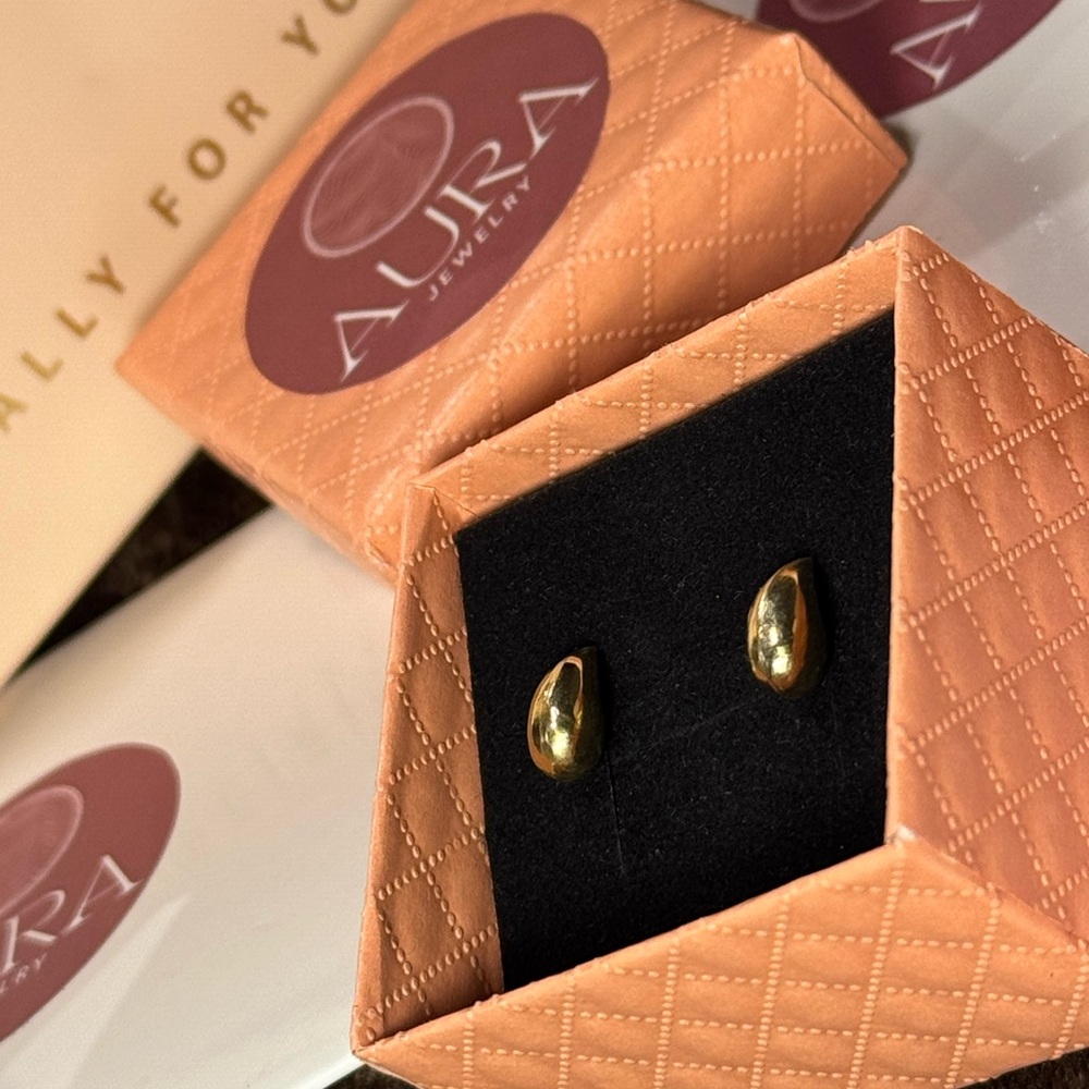 Aura Jewelry Gold Earrings
